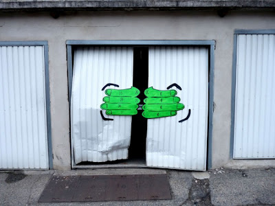 Creative Street Art by French Artist OakOak Seen On www.coolpicturegallery.us