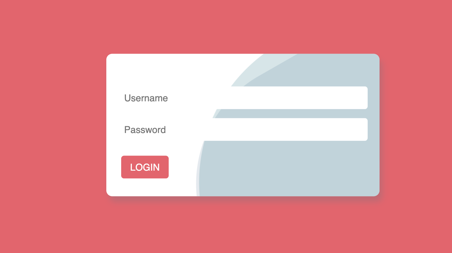 Create Wavy Login Form using HTML and CSS - Frontend Everything