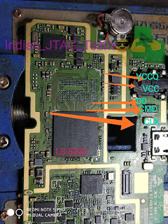 Lyf Water 10 LS-5020 Deadboot Repair Emmcpinout-isp pinout-Testpoint