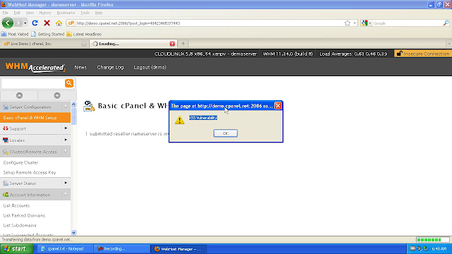 cPanel xss