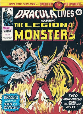 Marvel UK, Dracula Lives #85, Son of Satan