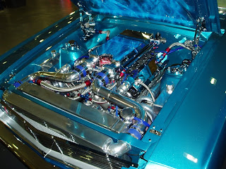 Drag Car Engine