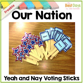 Yeah and Nah sticks for voting