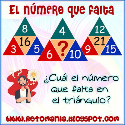 Acertijos, Acertijos numéricos, Desafío matemático, Retos matemáticos, Problemas matemáticos, Problemas de matemática, El número que falta, Descubre el número, El número oculto, Acertijos con Solución,