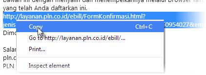 Cara Berhenti Mendapatkan Informasi Tagihan Listrik Dari PLN Ke Email