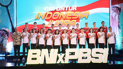 Indonesia Juara di All England dan BAC, BNI Apresiasi dan Dukung Tim Thomas & Uber Cup