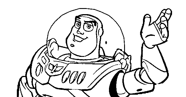 Buzz Lightyear Coloring Pages