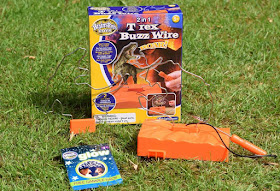 2 in 1 T-Rex Buzz Wire from Brainstorm Toys packaging