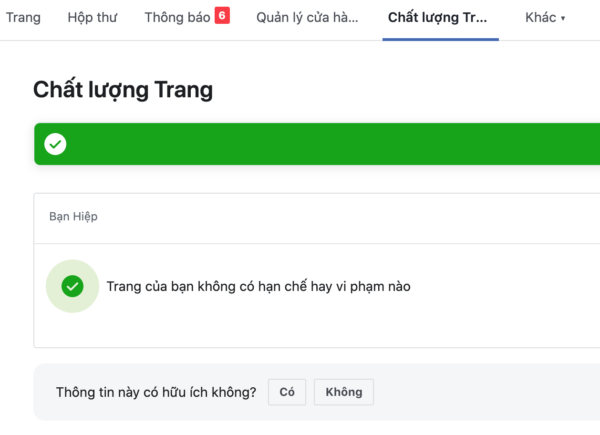 Hướng dẫn kiểm tra chất lượng Fanpage trước khi mua