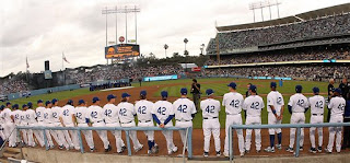 Looks pretty cool to see the whole team lined up wearing the same number