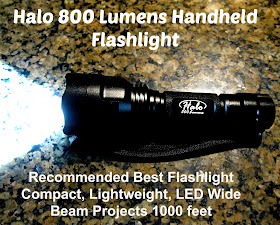 Halo 800 Lumen Handheld Flashlight