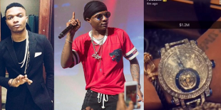 Wizkid Flaunts A $1.2Million Wristwatch (Video)