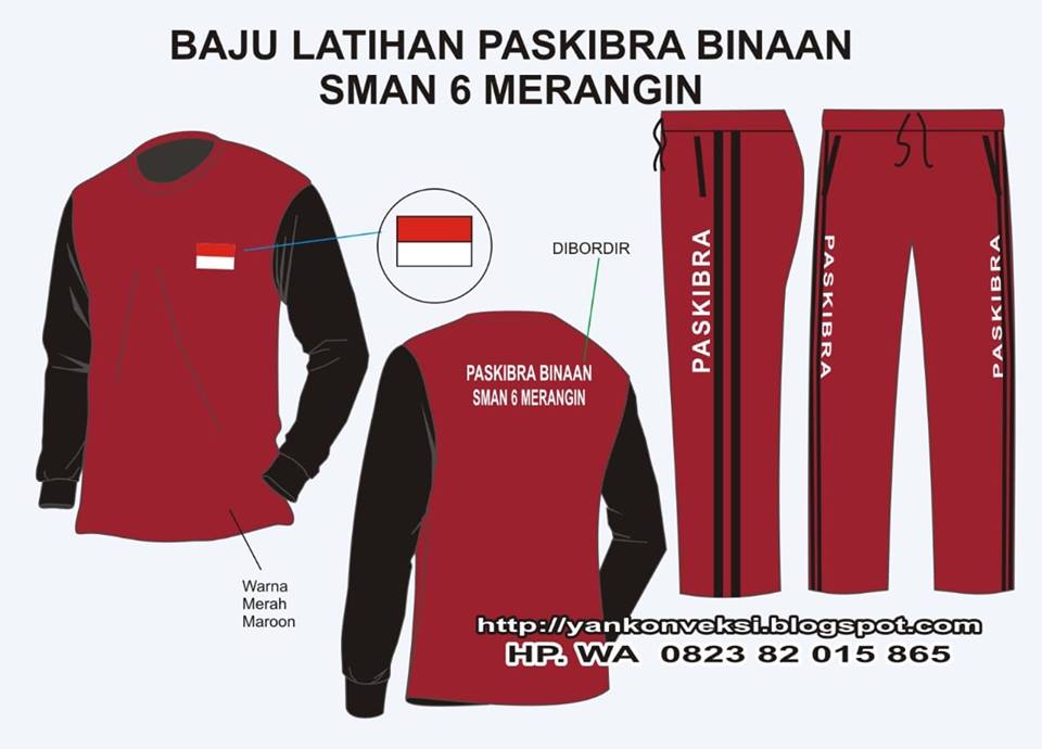 BAJU LATIHAN PASKIBRA