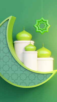 Wallpaper Ramadhan 2023 Aesthetic nuansa hijau