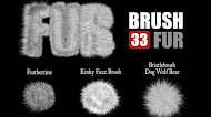 مجموعة رائعة من الــ Brushes للــ Photoshop الخاصة بأشكال الفرو 