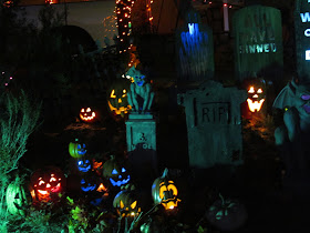 Halloween grave yard