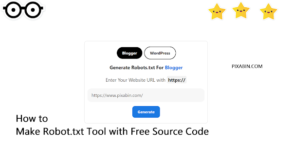 How to Create Robot.txt Tool on your Website with Free Source Code