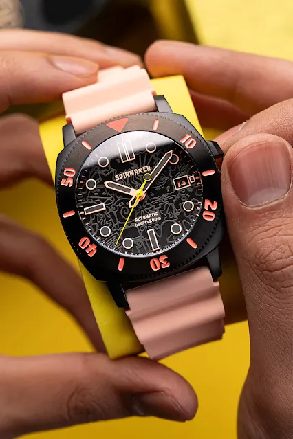 Spinnaker Introduces SpongeBob SquarePants-Themed Hull Diver Watches