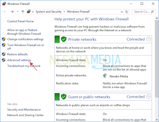 Bagaimana Cara Mematikan Firewall pada Windows 7, 8 dan 10?, Cara Menonaktifkan Windows Firewall Pada Windows 10, Cara Menghidupkan dan Mematikan Windows Firewall di Windows 7