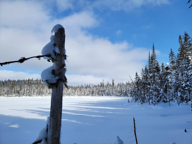 Lac Raquette au sentier le Valinouet