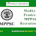 Madhya Pradesh MPPSC Recruitment 2018