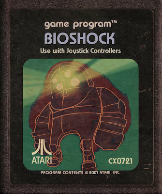 Cartucho de Atari Bioshock Big Daddy Retro