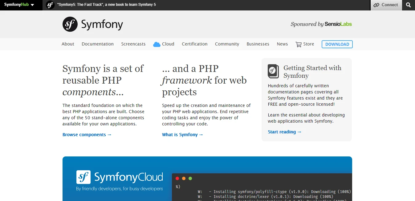 Symfony-RestfulAPI-PHP-Framework