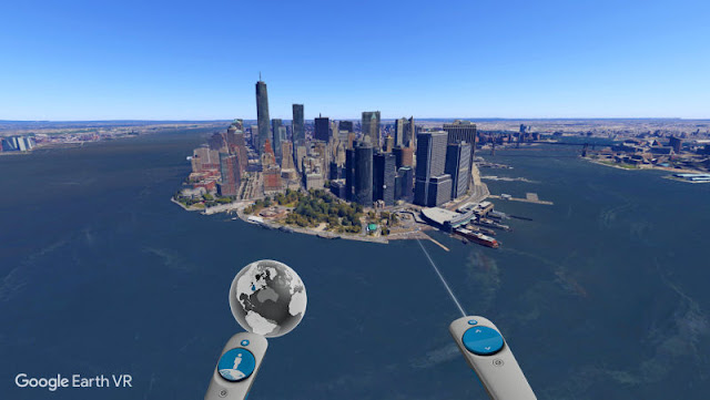 Explore any part of the world with Google Earth VR