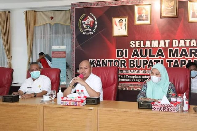 Pemkab Taput Sosialisasikan Verifikasi Usulan Calon Penerima BSPS Tahap IX TA. 2022 
