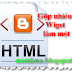 Tăng tốc load blogspot bằng các gép nhiều Widget làm một