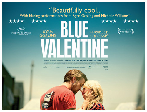 So I was watching this movie Blue Valentine I tend to like obscure movies