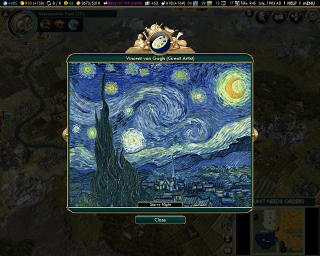 Starry Night by Vincent van Gogh