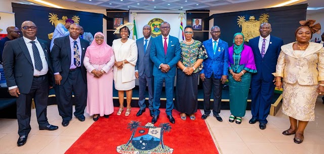 LAGOS APPOINTS EIGHT PERM SECS, AS SANWO-OLU TASKS APPOINTEES TO RAISE THE BAR OF SERVICE, PROMISES TO REWARD LOYALTY.