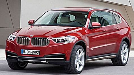 2018 BMW X7 SUV Rendered