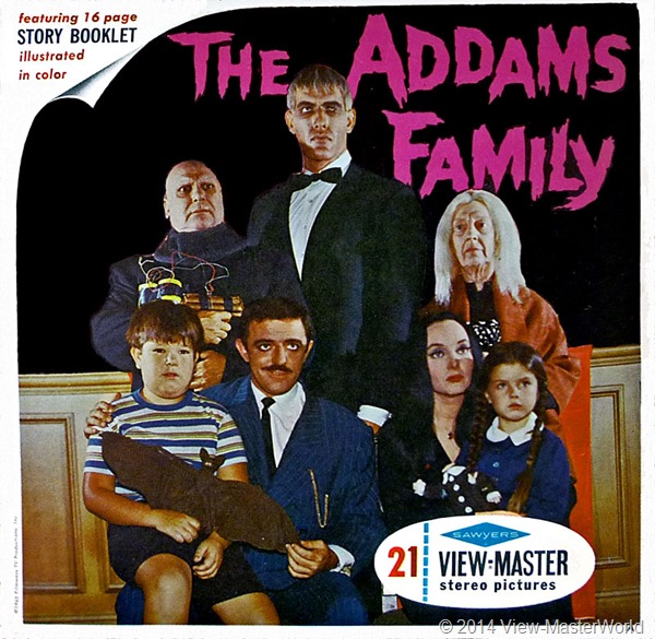 View-Master The Addams Family B486 Packet Cover