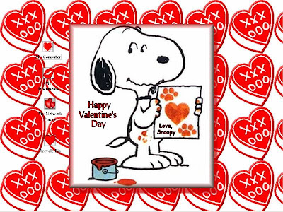 Snoopy Valentine Wallpaper