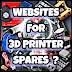 List of Websites To Buy 3d printer Parts, Accessories, and Spares.