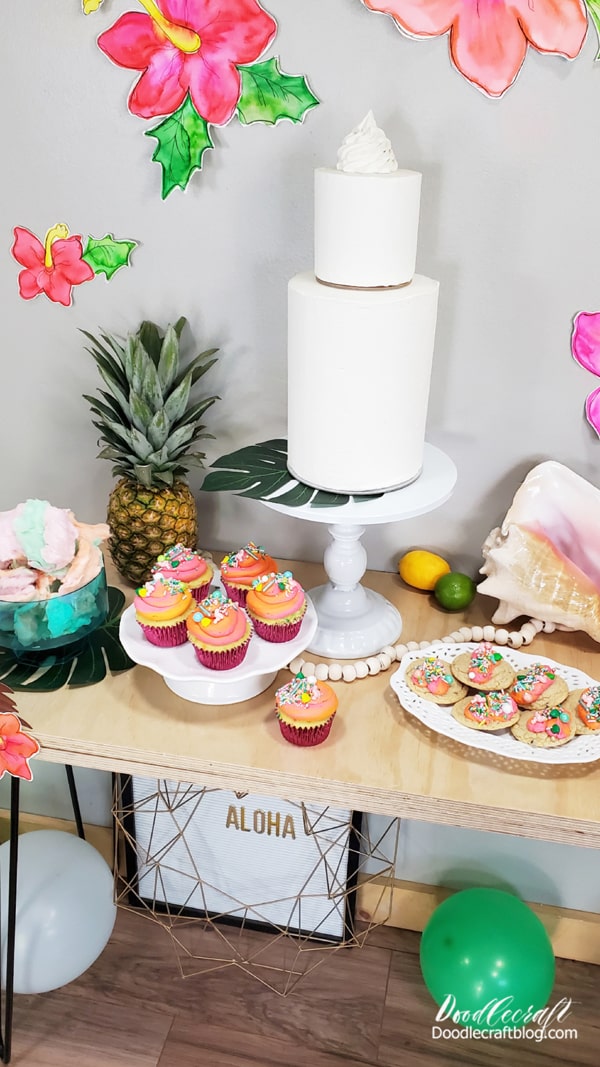 How to Throw a Luau Tropical Party!