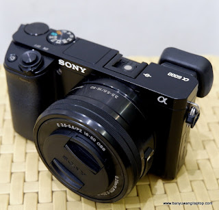 Jual Kamera  Sony Alpha A6000 Bekas di banyuwangi 