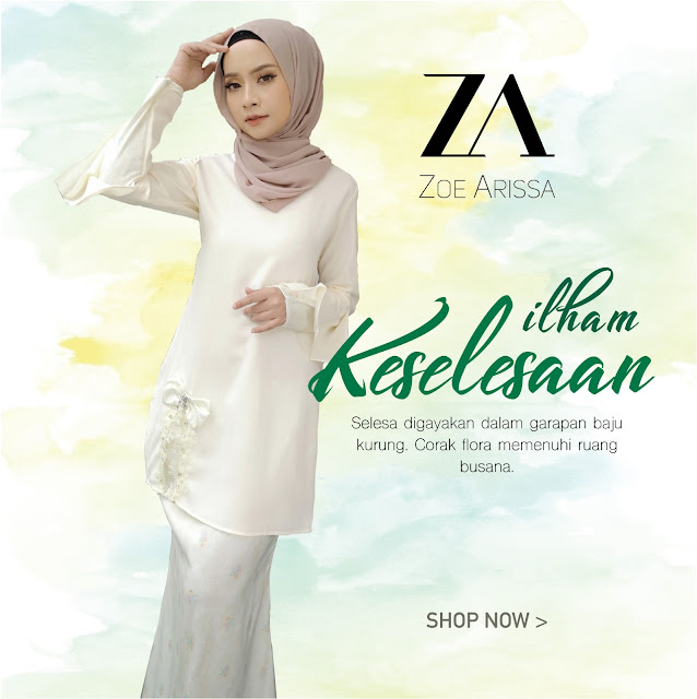  Baju Kurung Moden Raya 2020 Berseri Seri Di pagi Hari