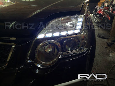 richz auto designs spesialis modifikasi lampu depan mobil