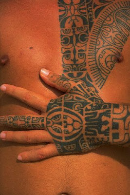 hawaiian tribal tattoo-23