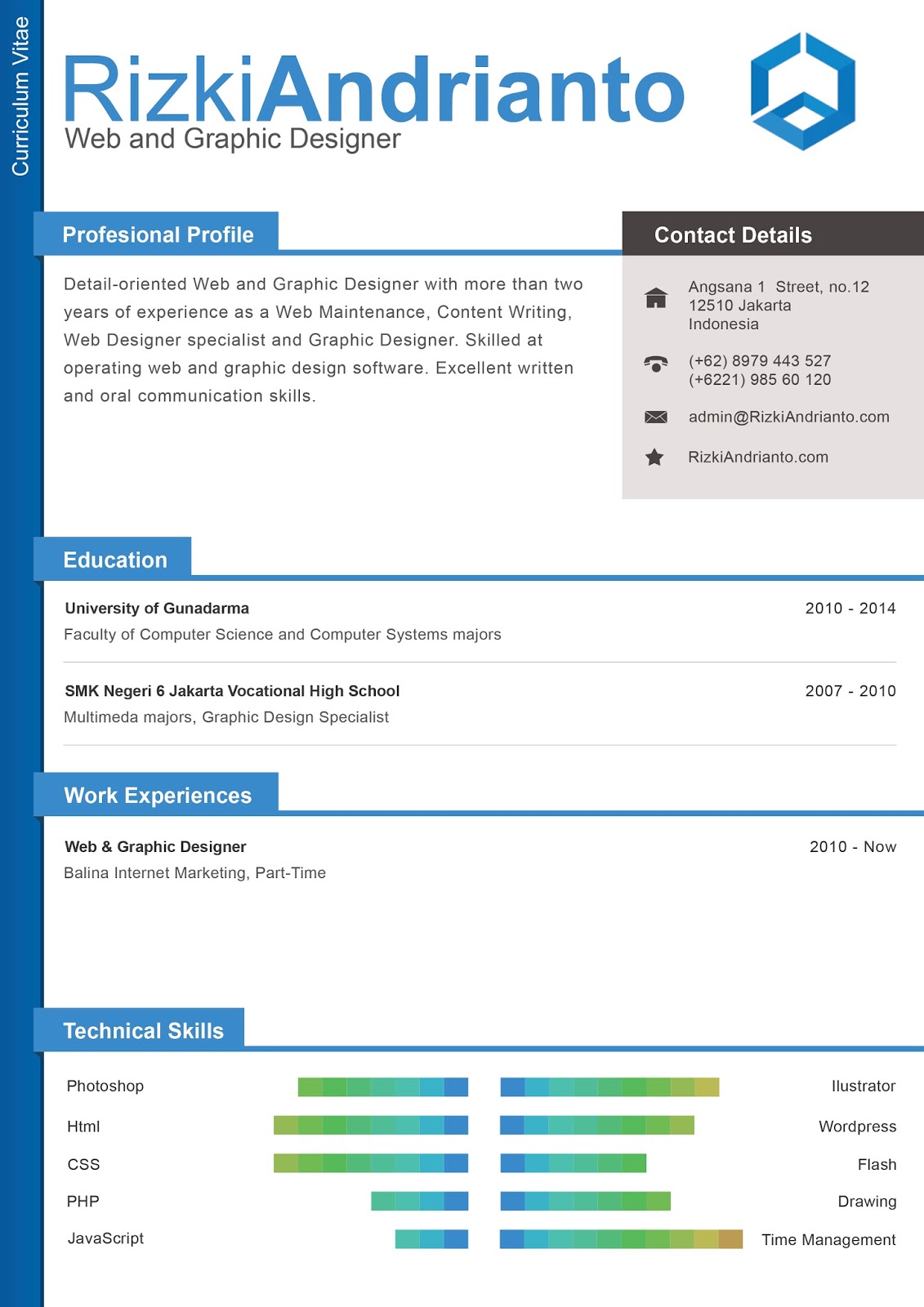 Download form cv bahasa indonesia