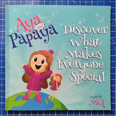 Aya And Papaya discover what makes everyone special children's book cover