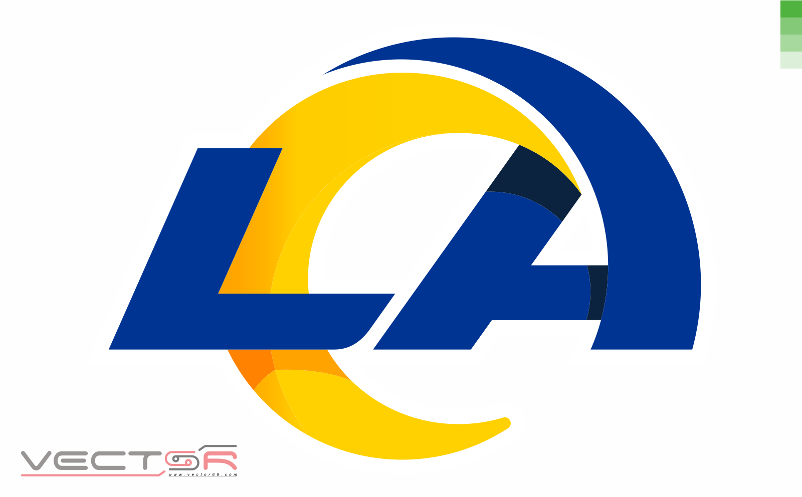 Los Angeles Rams (2020) Logo Light Background - Download Vector File CDR (CorelDraw)
