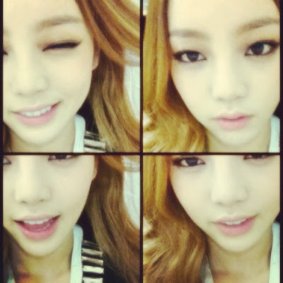 Goo HARA KARA Cute Selca