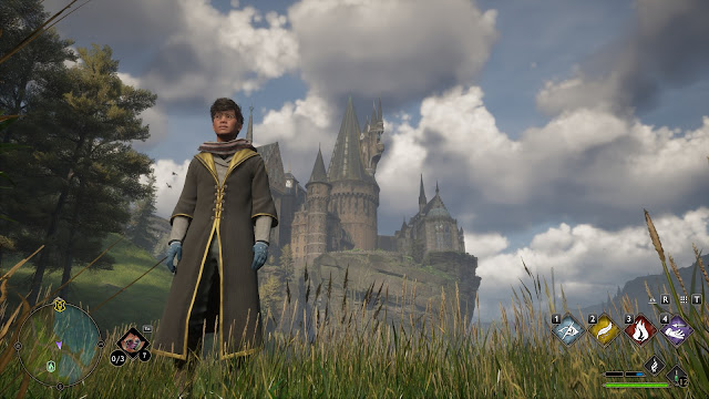 Screenshot of Hogwarts in Hogwarts Legacy