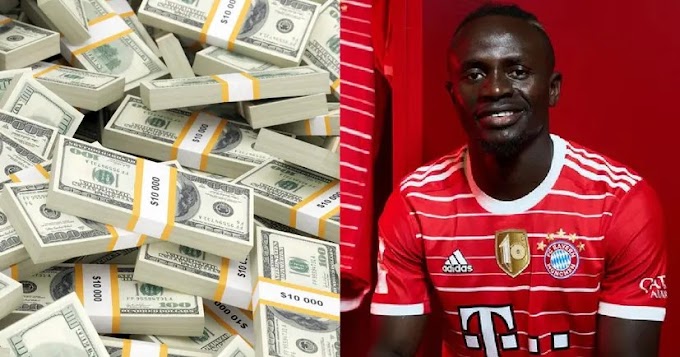 Mane's staggering salary at Bayern revealed