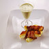 Bacon-Wrapped Halloumi Cheese with Pesto Dip