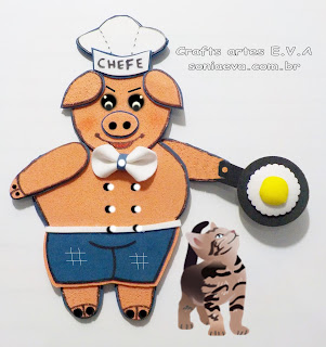 Chefe de cozinha em E.V.A